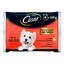 4 saquetas x 100 g Cesar Mix de Carnes em Molho Saquetas para cães - Multipack, , large Indicador imagem número 1