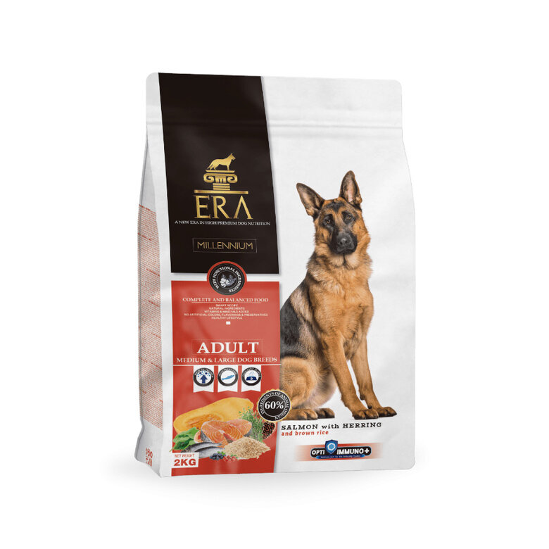 Era Adult Medium&Large Salmón y Arenque pienso para perros Imagem número 1 Era Adult Medium&Large Salmón y Arenque pienso para perros Imagem número 1