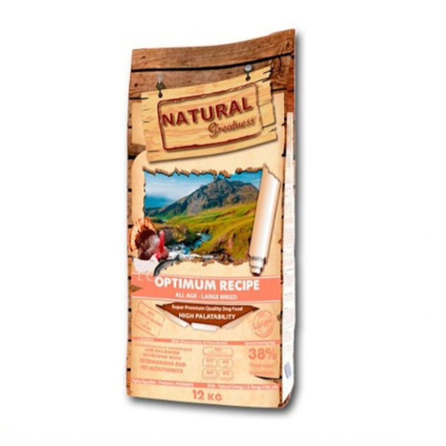 12 kg Natural Greatness Optimum Large  Peru e Frago ra&ccedil;&atilde;o para c&atilde;es, , large Imagem n&uacute;mero 1