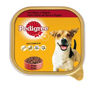 Pedigree Boi e Fígado Terrina em Patê para Cães