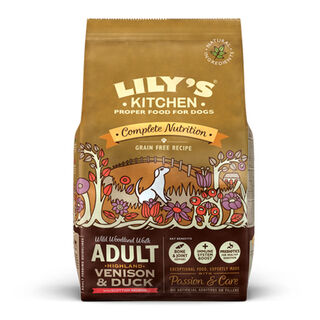 Lily's Kitchen Adult Veado e Pato ração para cães