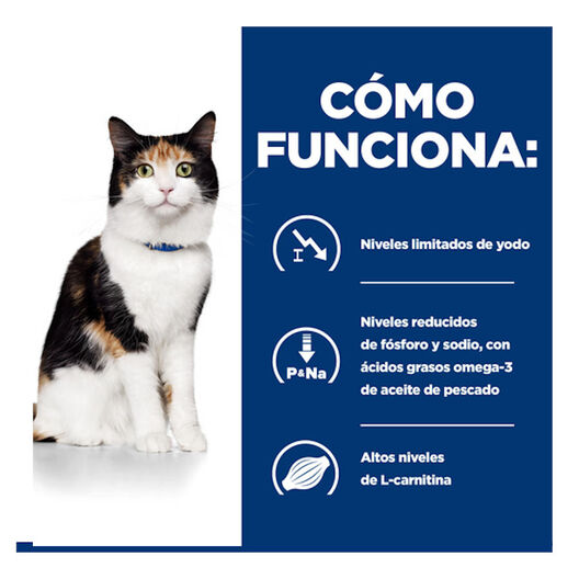Hill's Prescription Diet Thyroid Care ração para gatos, , large image number null