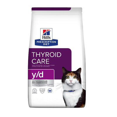 Hill's Prescription Diet Thyroid Care ração para gatos