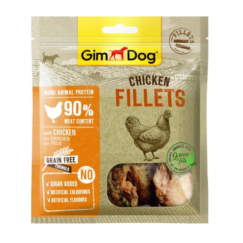 GimDog fillets de pollo snack para perros image number null