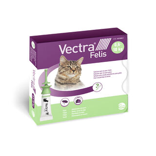 Vectra Felis Pipetas Antiparasitárias para gatos - Pack 3