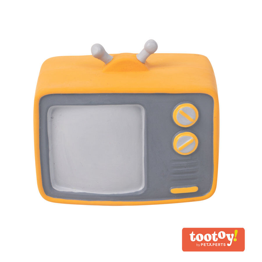 Tootoy! Chew Vintage TV Mordedor com som para c&atilde;es, , large Imagem n&uacute;mero 1