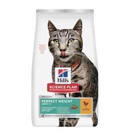 Hill's Science Plan Perfect Weight Adult frango ração para gatos