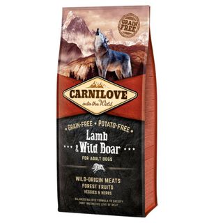 Carnilove Lamb-Wild Javali sem cereais para cães