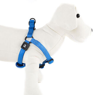 TK-Pet Neo Classic Arnês de Nylon Azul para cães