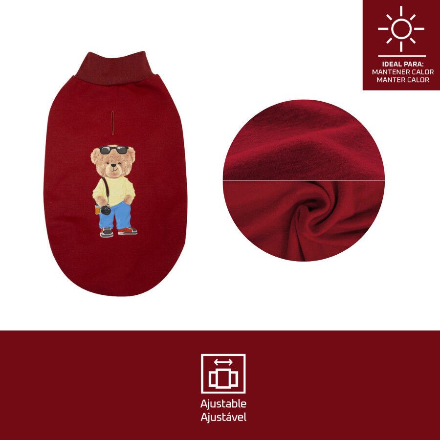 Outech Casaco Teddy para c&atilde;es, , large Imagem n&uacute;mero 3