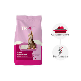 TK-Pet Areia Aglomerante Fresh para gatos