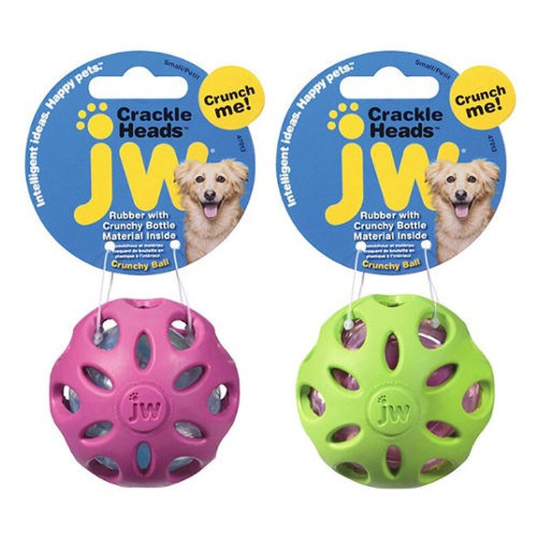 JW Dog pelota de caucho crujiente para perros image number null