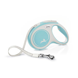 Flexi New Comfort Trela extensível azul para cães
