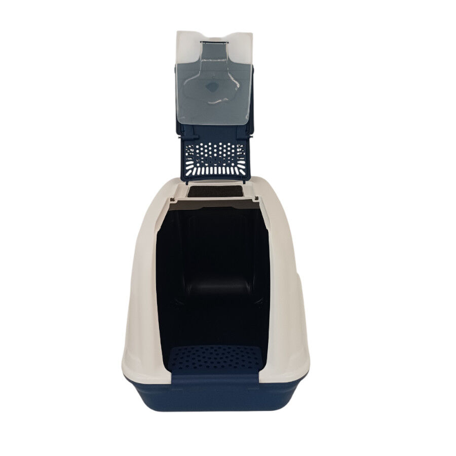 Nice Care Caixa de areia fechada Netta Close azul para gatos, , large Imagem n&uacute;mero 7