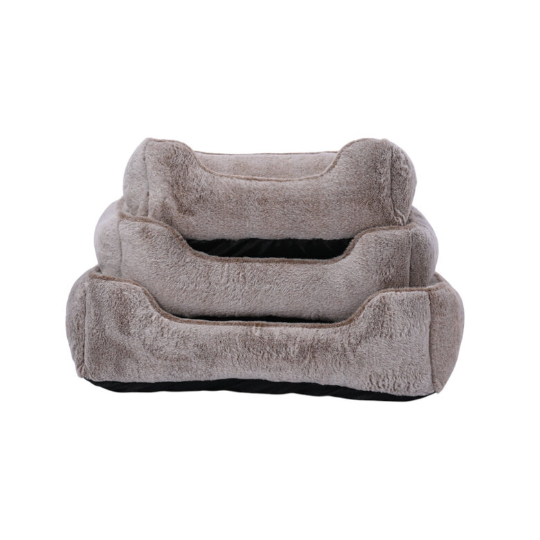 Leeby Cama antistress cinza para cães,  Imagem número 9 Leeby Cama antistress cinza para cães, , large Imagem número 9