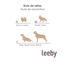 Leeby Colchão Impermeável com Capa Amovível Dourado para cães, , large Indicador imagem número 6