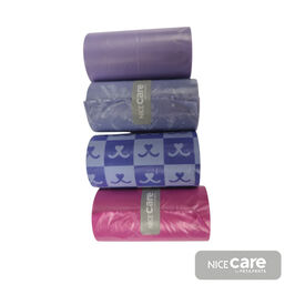 Nice Care Basic Bolsitas Rolls Lavanda para perros