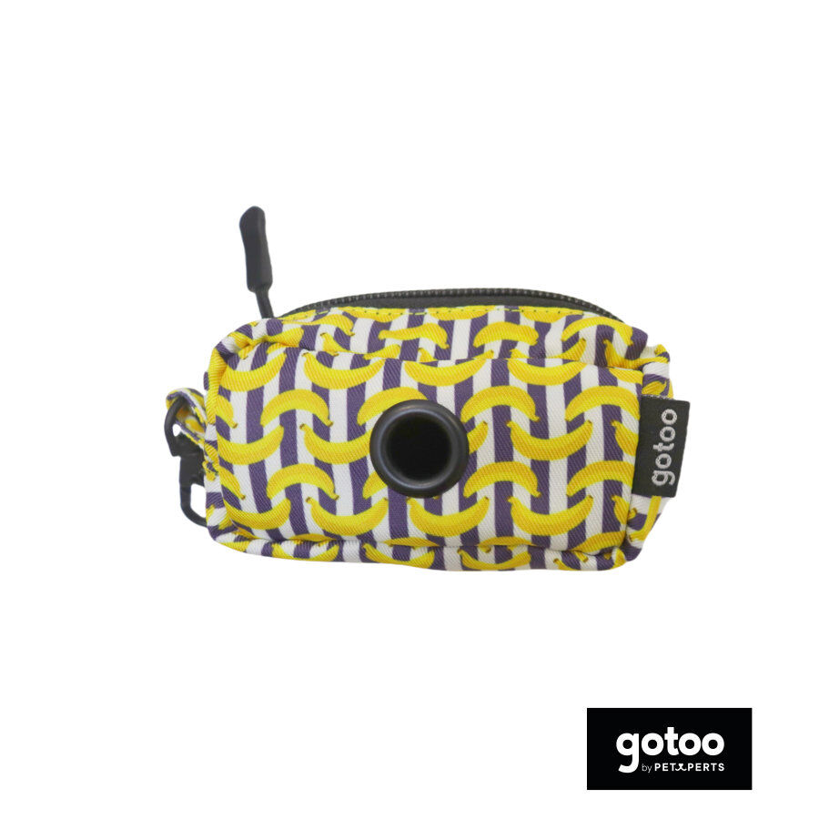 Gotoo Porta-sacos estampado azul para c&atilde;es, , large Imagem n&uacute;mero 2