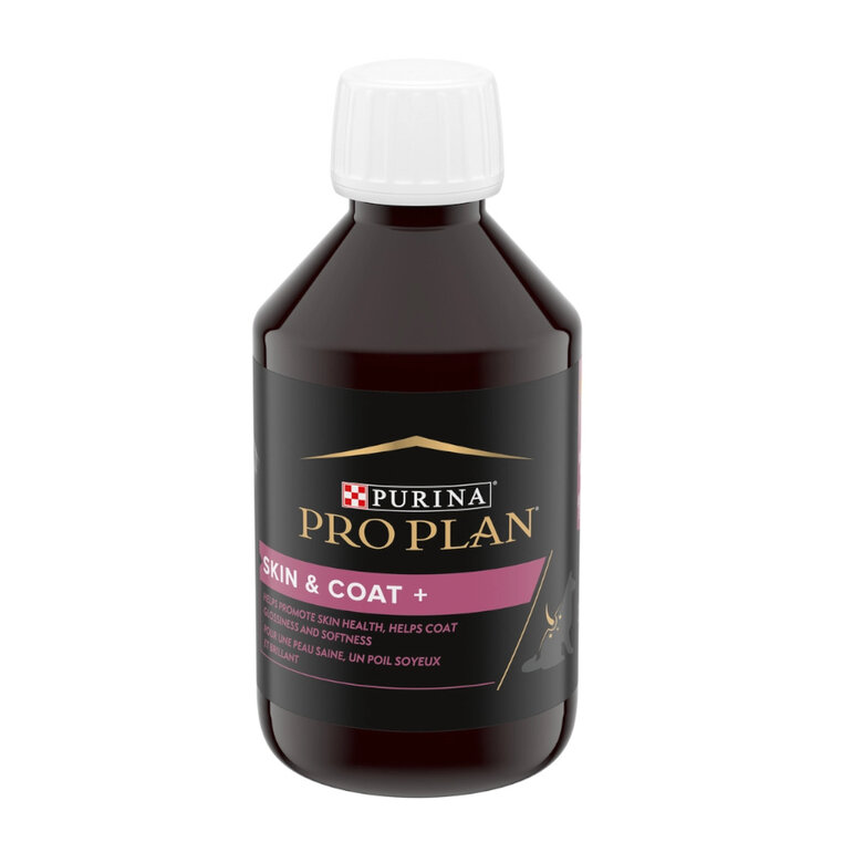 250 ml Pro Plan Skin & Coat Suplemento em Óleo para cães,  Imagem número 1 250 ml Pro Plan Skin & Coat Suplemento em Óleo para cães, , large Imagem número 1
