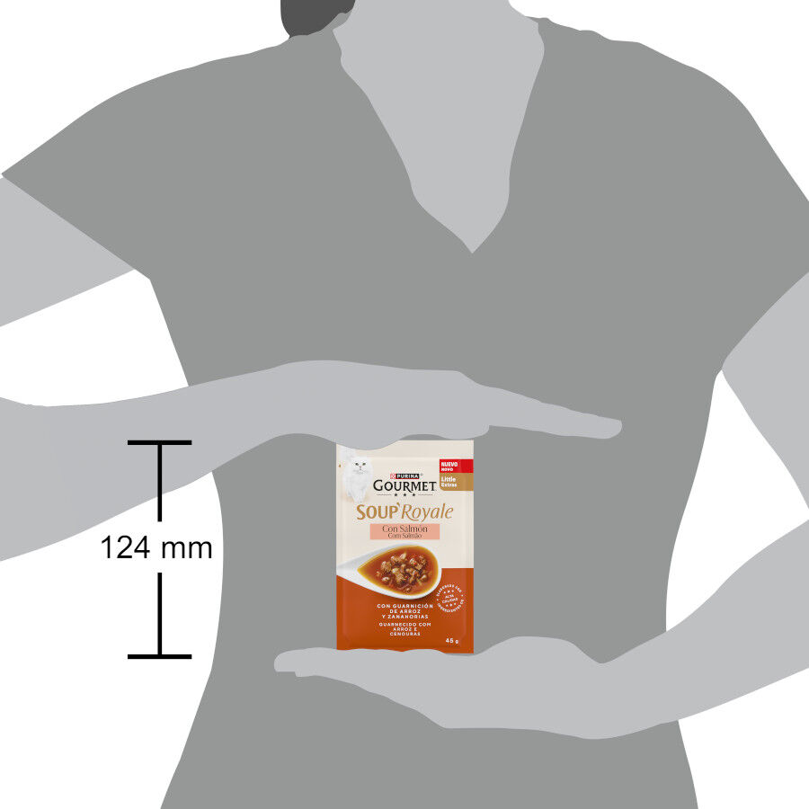 45 g Gourmet Soup Royale Salm&atilde;o Sopa para gatos, , large Imagem n&uacute;mero 4