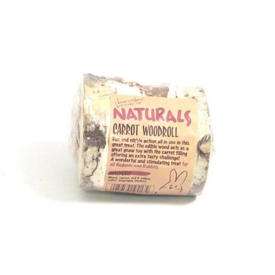 200 g Rosewood Naturals Petisco de cenoura Woodroll da para roedores, , large Imagem n&uacute;mero 2