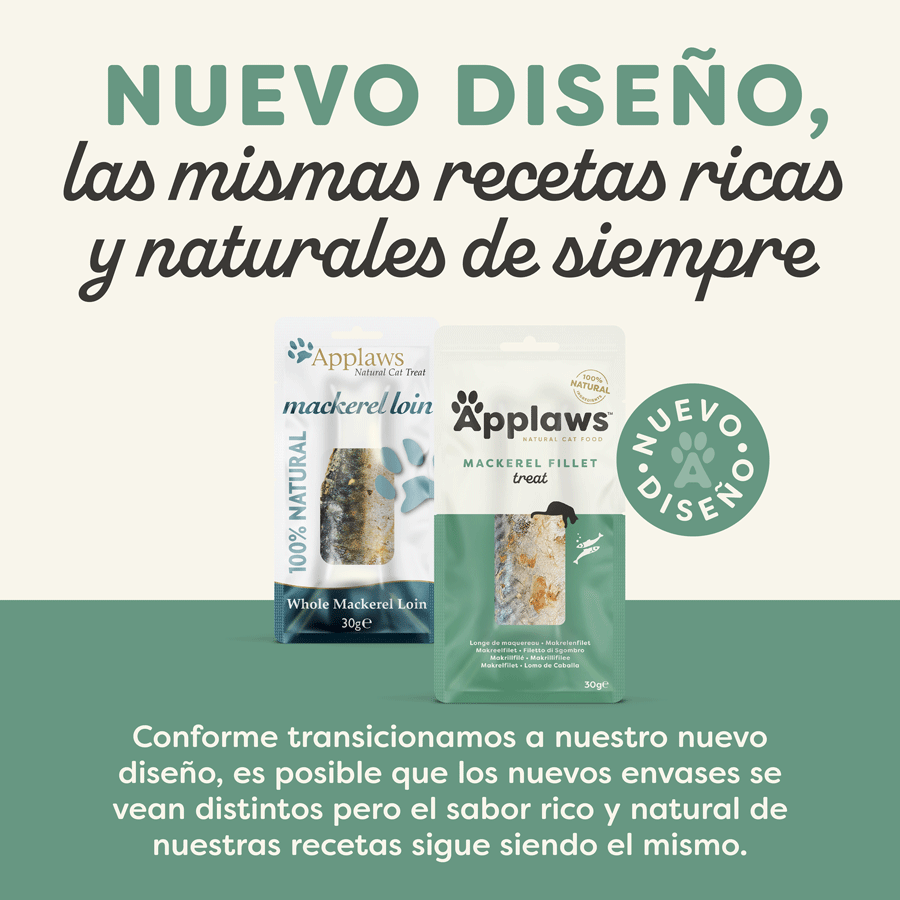 30 g Applaws Lombo de Cavala para gatos, , large Imagem n&uacute;mero 2