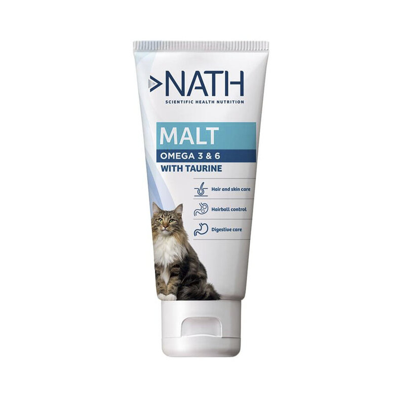 100 g Nath Malte com Ómega 3 e 6 para gatos,  Imagem número 1 100 g Nath Malte com Ómega 3 e 6 para gatos, , large Imagem número 1