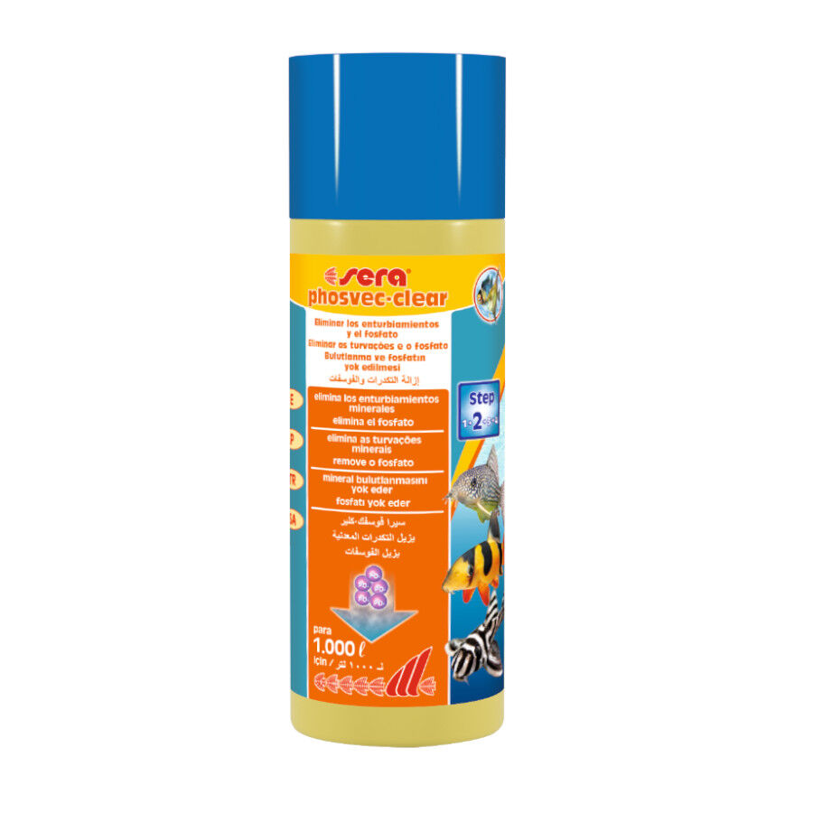 Sera Phosovec Clear acondicionador para acuario Imagem n&uacute;mero 1