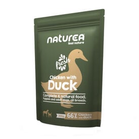 Naturea Frango e Pato saqueta para cães