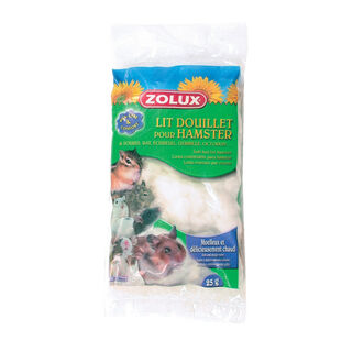 Zolux Soft Bedding Roupa de cama branca para roedores
