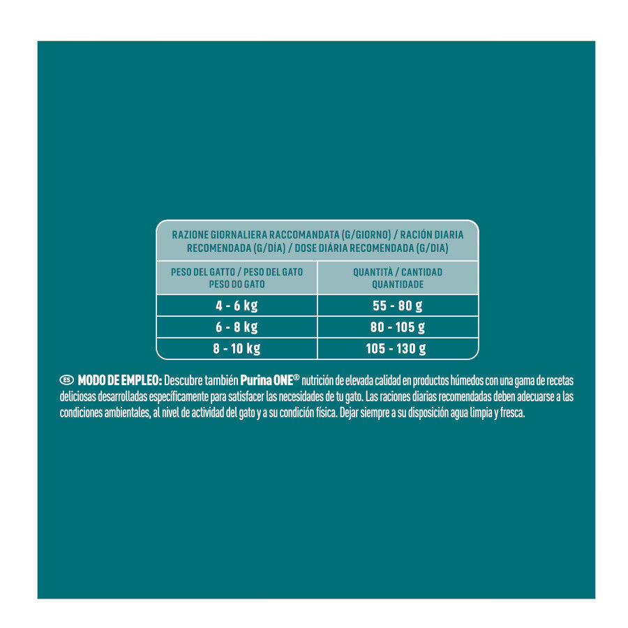 2.8 kg Purina One Adult Bifensis Esterilizado Frango ra&ccedil;&atilde;o para gatos , , large Imagem n&uacute;mero 3