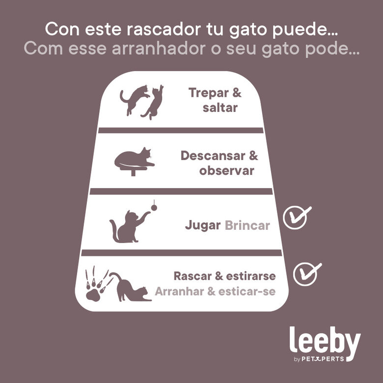 Leeby Kitty teclado arranhador de cartão com bola para gatos,  Imagem número 9 Leeby Kitty teclado arranhador de cartão com bola para gatos, , large Imagem número 9