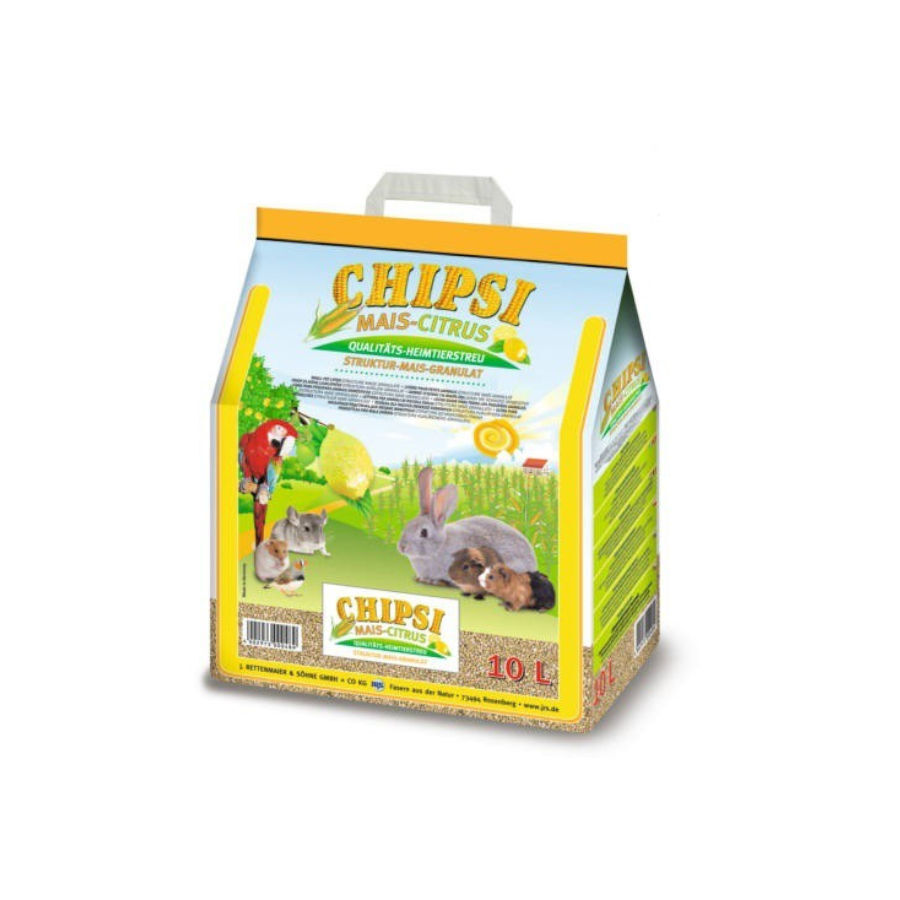 Chipsi lim&atilde;o leito higi&eacute;nico de milho para coelhos, roedores e aves, , large Imagem n&uacute;mero 1