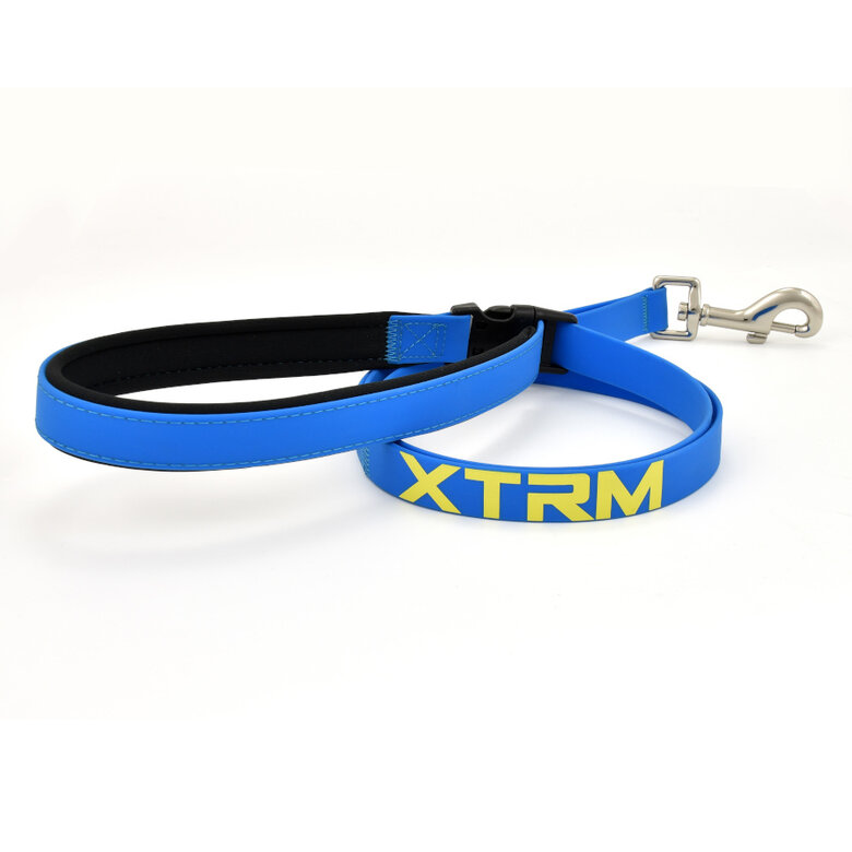 X-TRM Trela Azul em PVC para cães, , large image number null