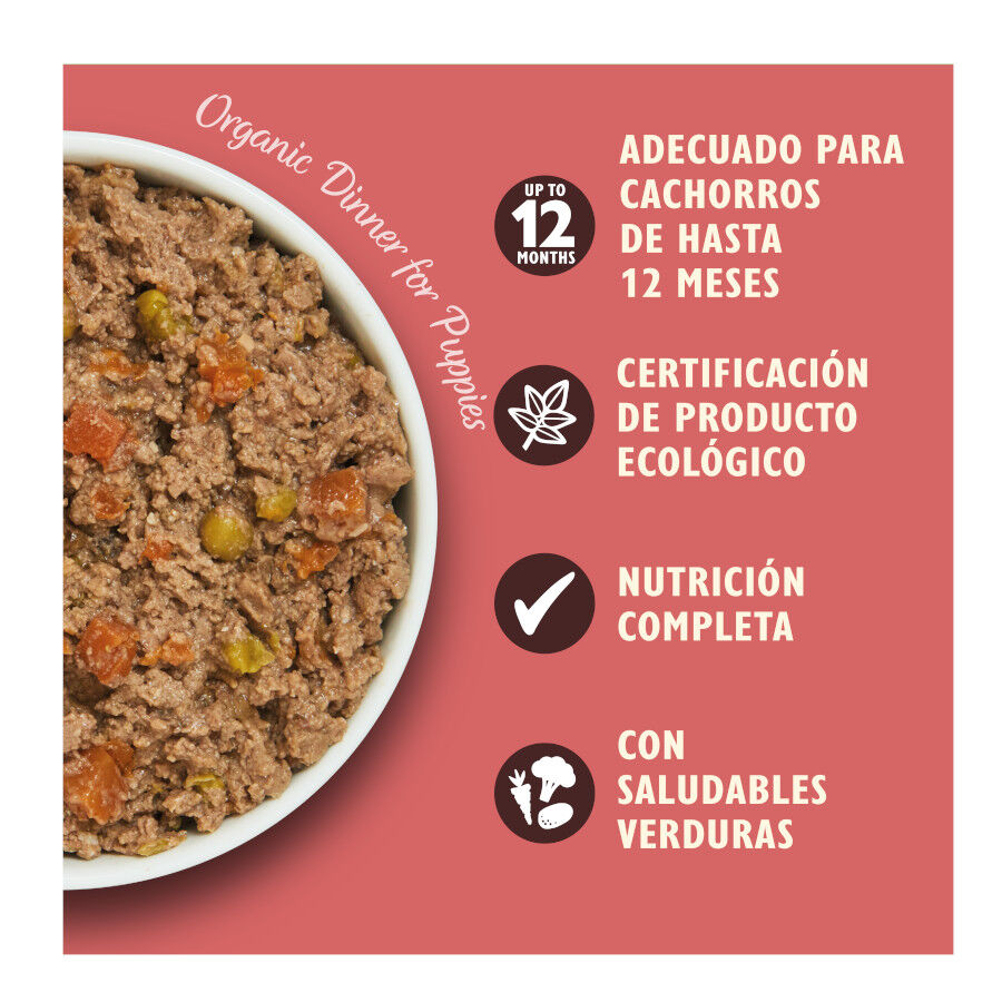 150 g Lily's Kitchen Puppy Organic Frango terrina, , large Imagem n&uacute;mero 3