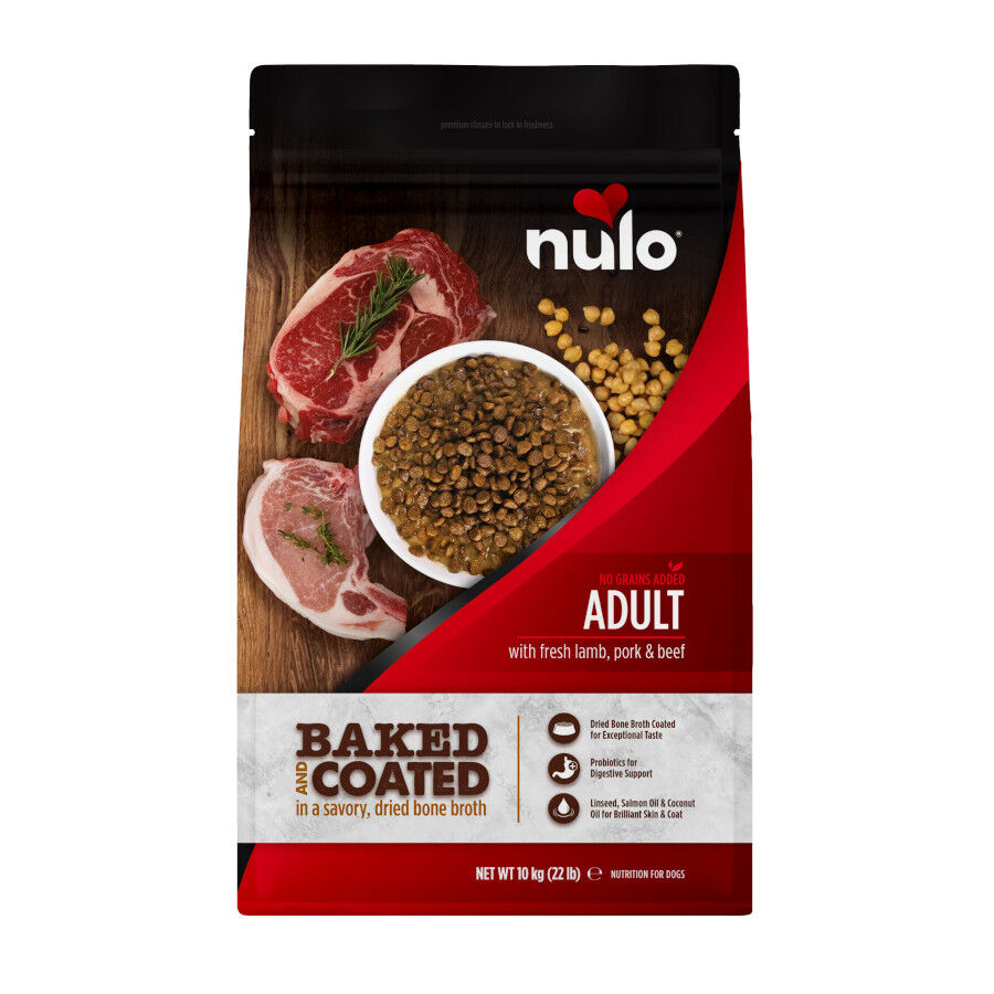 10 kg Nulo Baked & Coated Ra&ccedil;&atilde;o de Cordeiro com Porco e Vaca para C&atilde;es, , large Imagem n&uacute;mero 1