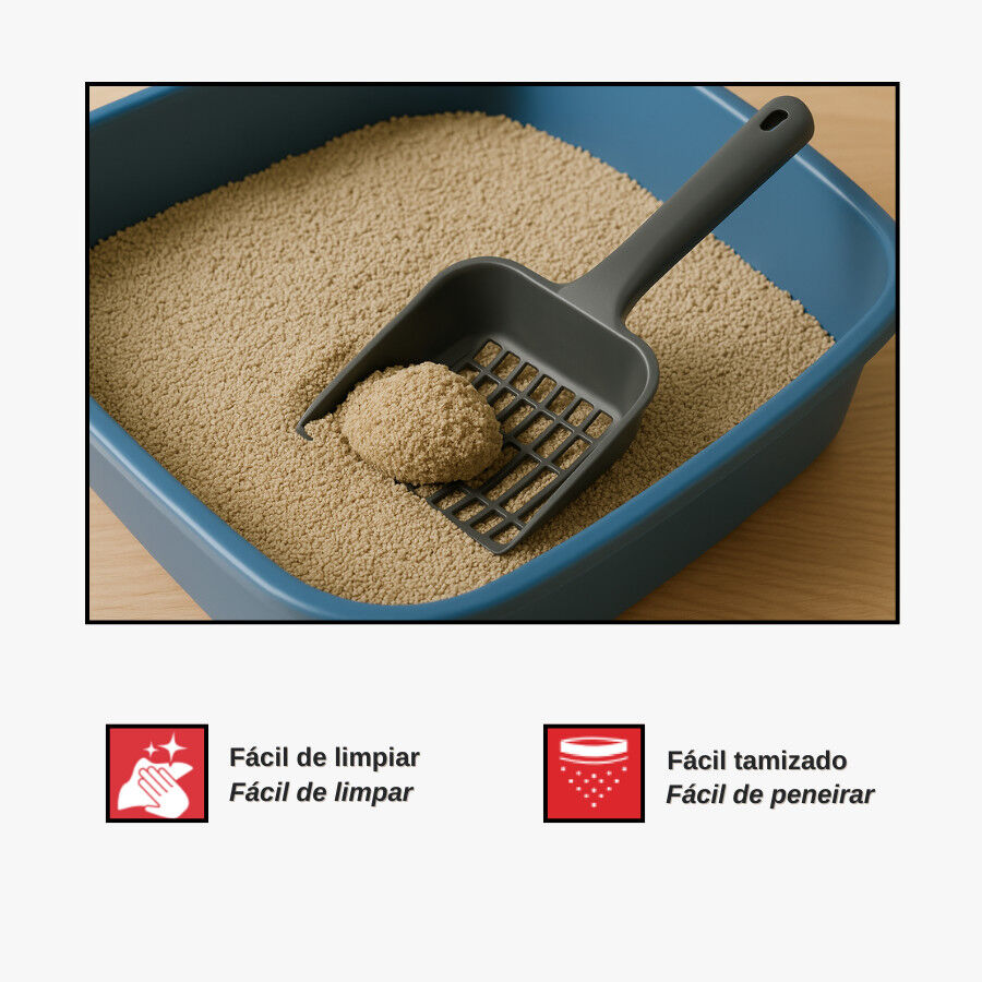 TK Pet Sanitary Scoop P&aacute; de areia XL para gatos, , large Imagem n&uacute;mero 5