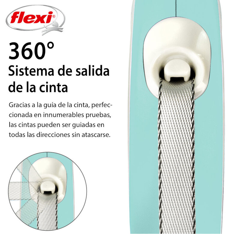Flexi New Comfort Trela extensível azul para cães,  Imagem número 3 Flexi New Comfort Trela extensível azul para cães, , large Imagem número 3