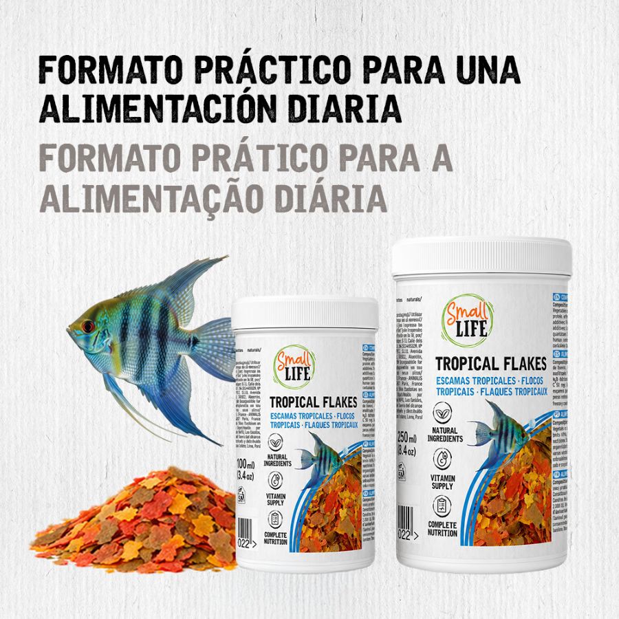 100 ml Small Life Escama Tropical Alimento para peces, , large Imagem n&uacute;mero 4