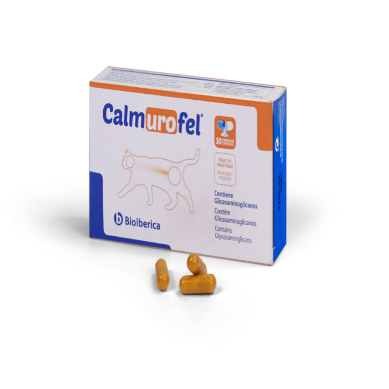 Bioiberica Calmurofel Cápsulas para gatos ,  Imagem número 1 Bioiberica Calmurofel Cápsulas para gatos , , large Imagem número 1