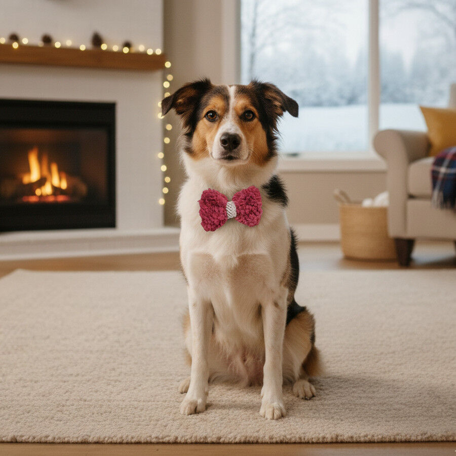 Wonder Christmas La&ccedil;o natal&iacute;cio vermelho para c&atilde;es, , large Imagem n&uacute;mero 3