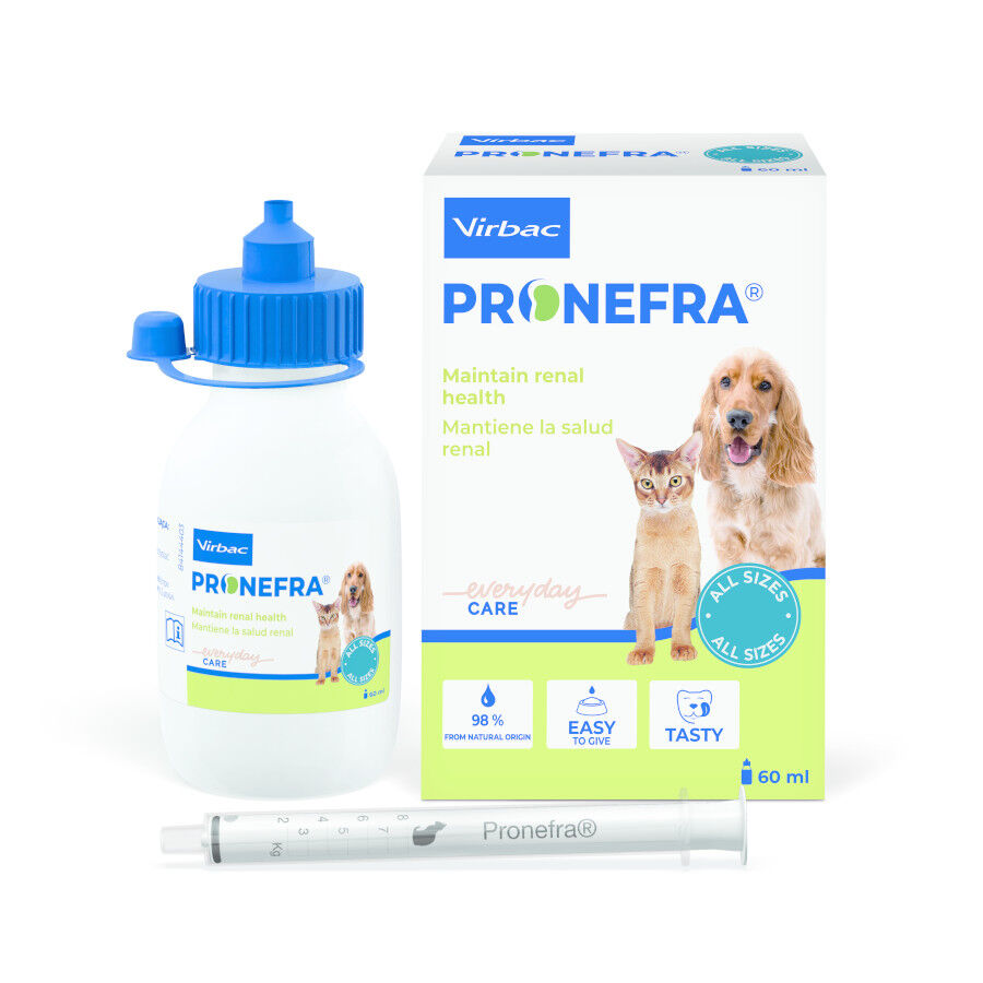 60 ml Virbac Pronefra Suplemento Alimentar para C&atilde;es e gatos, , large Imagem n&uacute;mero 1