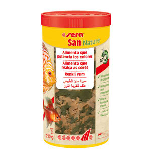 Sera San Nature Alimento para peixes