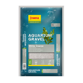 Sera Cascalho Branco para aqu&aacute;rios