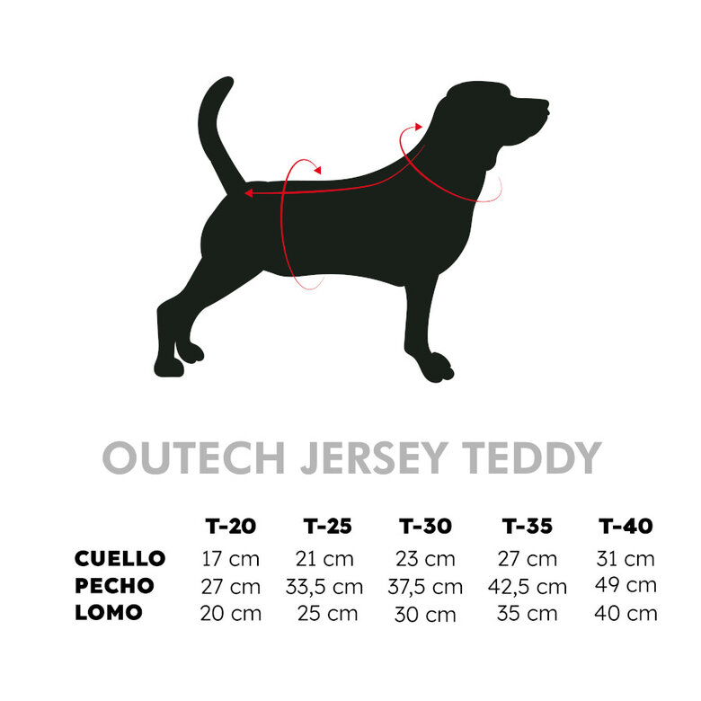 Outech Casaco Teddy para cães,  Imagem número 4 Outech Casaco Teddy para cães, , large Imagem número 4