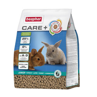 Beaphar Care+ Coelho Júnior ração para coelhos 