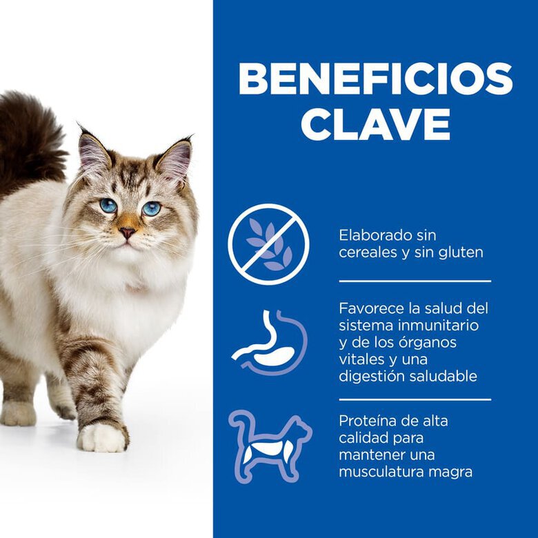 1.5 kg Hill's Science Plan No Grain Adult Frango ração para gatos,  Imagem número 3 1.5 kg Hill's Science Plan No Grain Adult Frango ração para gatos, , large Imagem número 3