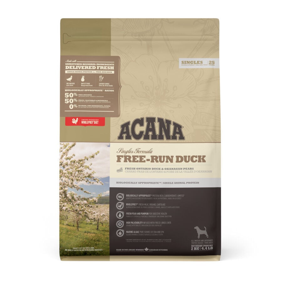 Acana Free-Run Pato Ra&ccedil;&atilde;o para c&atilde;es, , large Imagem n&uacute;mero 2