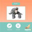 Tootoy! Puppy Peluche Elefante ponte para cães, , large Indicador imagem número 3