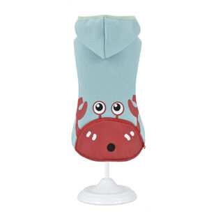 Nayeco Caranguejo Sweatshirt com capuz e porta-snacks para cães